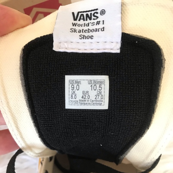 Last one✨BIG CHECK SK8-HI Vans shoes - Picture 5 of 9